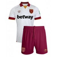 West Ham United Tredje Tröja Barn 2024-25 Kortärmad (+ Korta byxor)